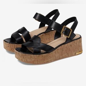 Franco Sarto Tilly Platform Wedge Sandal 7.5M New W/Out Box